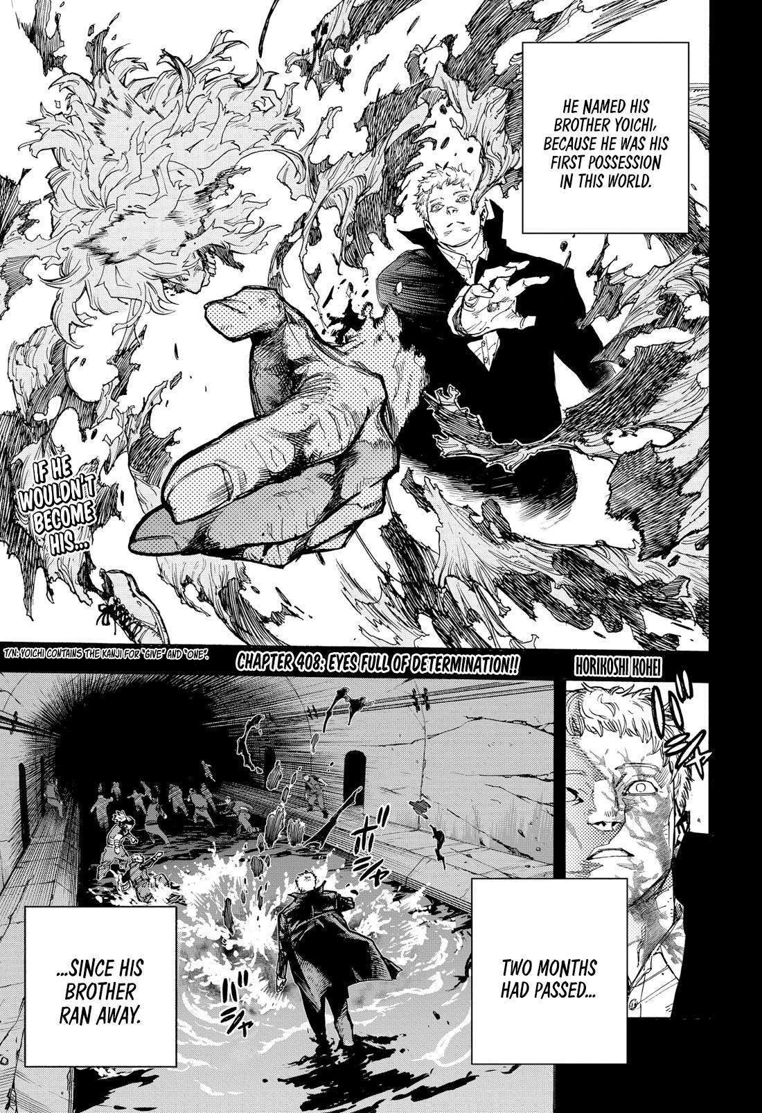 Boku no Hero Academia Chapter 408 1